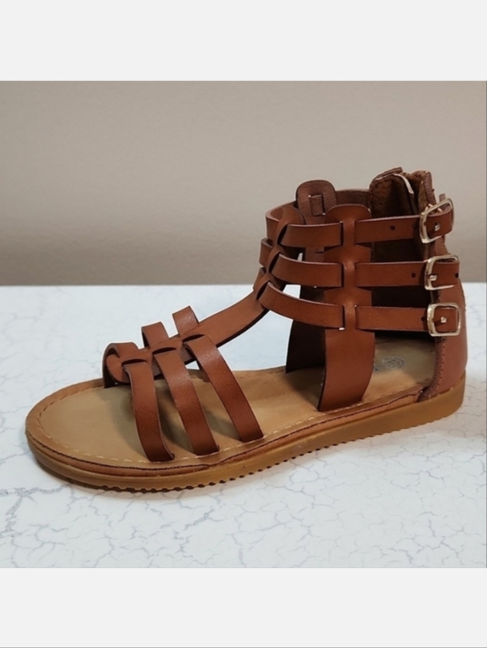 Link Toddler Girl Gladiator Sandals, Size 10 ~ NWOT